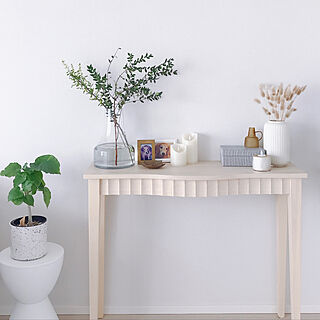 観葉植物/IKEA/一人暮らし/コンソールテーブル/青山フラワーマーケット...などのインテリア実例 - 2021-03-29 12:23:20