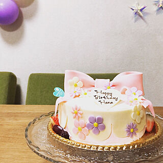 ケーキ/パステル/可愛い/誕生日パーティ/誕生日会...などのインテリア実例 - 2020-04-05 07:06:35