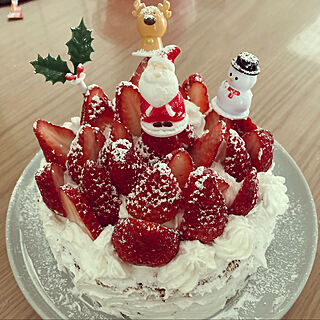 クリスマスケーキ/クリスマスのインテリア実例 - 2022-12-25 18:47:17