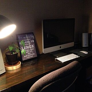 机/ベッドルームに書斎を自作しました。/DIY/ハンドメイドのインテリア実例 - 2015-07-08 19:04:57
