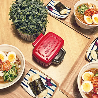 冷麺/焼きおにぎり/プレスサンドメーカー/ホットサンドメーカー/recolte...などのインテリア実例 - 2023-06-27 21:31:47