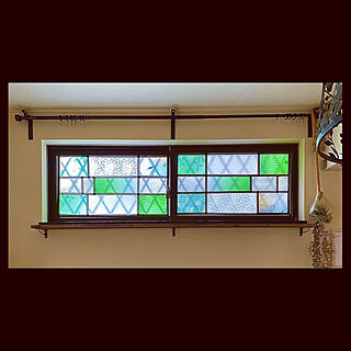 窓/ハンドメイド/DIY/アンティーク/リビングのインテリア実例 - 2020-04-29 23:57:15