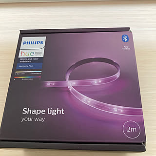 部屋全体/Hue ライト リボン/スマート家電/Philips Hue/間接照明...などのインテリア実例 - 2020-12-25 10:26:50