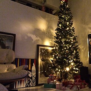 リビング/クリスマスツリー/オーナメント/ブルースウェバーのインテリア実例 - 2013-12-17 23:50:44