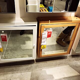 バス/トイレ/IKEA/洗面所の鏡/ミラーのインテリア実例 - 2016-12-11 20:02:31