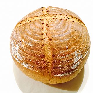 お家パン焼けました♪/天然酵母パン/焼きたてパン/カンパーニュのインテリア実例 - 2016-07-10 00:24:45
