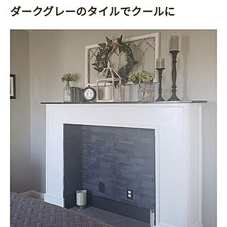 ベッド周り/マントルピースDIY/主人DIY/antiquefarmhouse 好き/海外...などのインテリア実例 - 2021-11-24 00:52:11