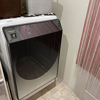 シャープ洗濯機/バス/トイレ/乾燥機付き洗濯機のインテリア実例 - 2022-03-24 21:41:26