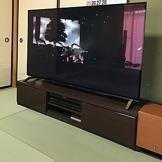 部屋全体/新しいテレビ/テレビ/テレビボードのインテリア実例 - 2018-02-07 16:03:53
