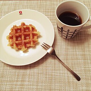 キッチン/coffee break/コーヒータイム/ワッフルのインテリア実例 - 2015-01-24 23:52:02