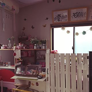 部屋全体/元和室の子供部屋/子供と暮らす。/セリア/ダイソー...などのインテリア実例 - 2016-02-04 19:23:29