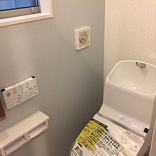 バス/トイレ/ウォシュレット一体型便器/TOTOトイレのインテリア実例 - 2018-02-09 01:11:32