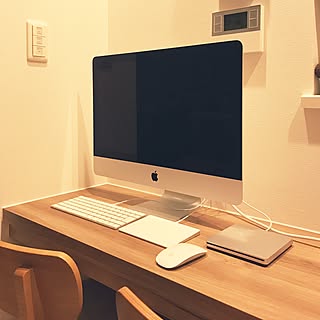 机/造作机/Macのある部屋/iMac/Mac...などのインテリア実例 - 2017-04-10 09:25:19