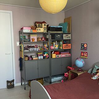 ベッド周り/グレーインテリア/こども部屋/IKEAのインテリア実例 - 2016-06-07 10:59:47