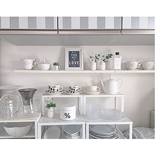 キッチン/IKEA/お気に入り/ホワイトインテリア/花のある暮らし...などのインテリア実例 - 2019-03-31 18:50:44