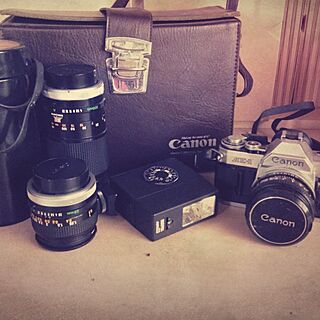 カメラ/Canon/雑貨のインテリア実例 - 2014-02-22 14:48:58