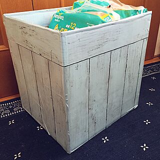 板壁風シャビーシックブルー/賃貸アパート/賃貸DIY/西海岸スタイル/西海岸風...などのインテリア実例 - 2016-12-14 15:08:09