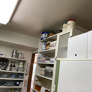 DIY食器棚/アンティーク/DIY/ヴィンテージ/壁/天井のインテリア実例 - 2022-01-09 14:03:27