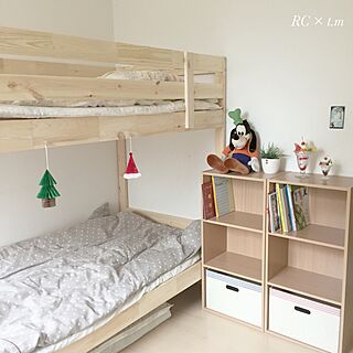 ベッド周り/子供部屋/IKEA/二段ベッドのインテリア実例 - 2016-11-22 08:21:51