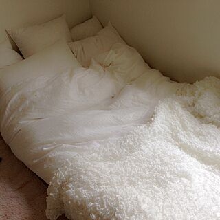 ベッド周り/シンプル/ホワイト/IKEAのインテリア実例 - 2014-06-08 08:45:19