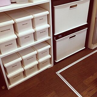 キッチン/100均/カラーBOX/収納のインテリア実例 - 2013-09-26 17:08:12