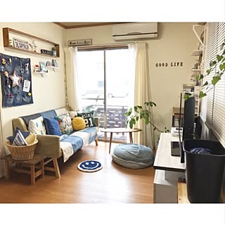 部屋全体/igでハンドメイド紹介しています/インスタやってます！/カリフォルニア/インスタ→rika.m8910...などのインテリア実例 - 2017-04-19 01:16:18