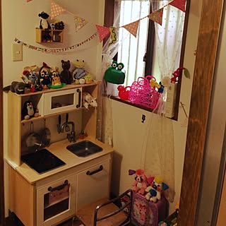 部屋全体/IKEA/ぬいぐるみ/省スペースのインテリア実例 - 2014-08-23 14:30:54
