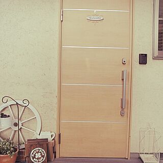 玄関/入り口/アイアン＋木のインテリア実例 - 2014-09-30 16:08:15