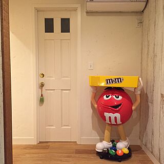 玄関/入り口/m&m's/子供部屋/アメリカンスタイル/置いただけ...などのインテリア実例 - 2015-06-03 20:46:11