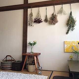 壁/天井/裁縫箱/花のある暮らし/marimekko/ファブリックパネル...などのインテリア実例 - 2017-03-22 17:03:14