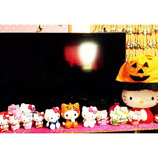 棚/ダイソー/100均/雑貨/ハロウィン...などのインテリア実例 - 2015-10-01 13:15:18