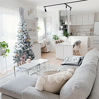 リビングダイニング/クリスマス/IKEA/こどものいる暮らし/H&M HOME...などのインテリア実例 - 2019-12-23 20:55:18