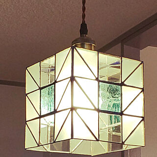 キッチン/手作り照明/ステンドグラス照明のインテリア実例 - 2019-02-08 20:19:33