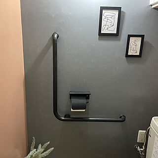トイレの壁/トイレ/DIY/のんびりDIY/バス/トイレのインテリア実例 - 2023-07-02 21:30:14