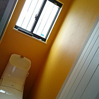 バス/トイレ/サンゲツ壁紙/黄色の壁のインテリア実例 - 2016-07-21 17:44:03