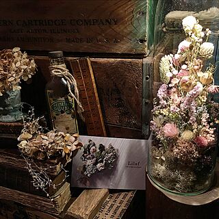 木箱/living with plants/antiques/アンティーク/vintage wooden crate...などのインテリア実例 - 2016-11-19 00:46:06