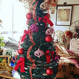 部屋全体/クリスマスツリー/#私の時間のインテリア実例 - 2020-12-24 00:18:11