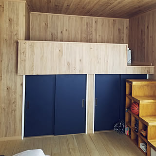 部屋全体/ロフトベッド/ロフト階段/ロフトのある部屋/男の子の部屋...などのインテリア実例 - 2020-11-13 11:40:58