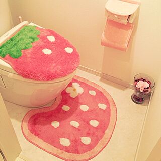 バス/トイレ/ピンク色のモノのインテリア実例 - 2013-08-01 23:08:50