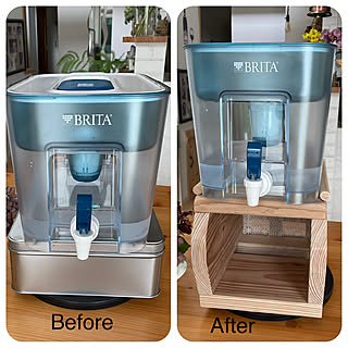 机/ブリタの浄水器/Brita/ダイソー/DIY...などのインテリア実例 - 2023-07-19 14:58:42