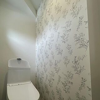 壁紙/トイレのインテリア/トイレの壁のインテリア実例 - 2022-07-11 15:44:44