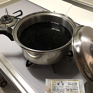 初挑戦/黒豆/お節料理/キッチンのインテリア実例 - 2021-12-30 10:29:10
