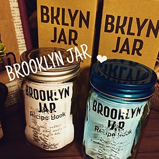 棚/BROOKLYN JAR/ミスド/ブルックリンジャー/ミスドブルックリンジャー...などのインテリア実例 - 2015-01-09 15:44:23