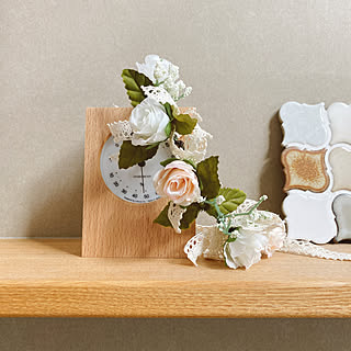 セリア 花冠のおしゃれなアレンジ 飾り方のインテリア実例 Roomclip ルームクリップ