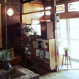 部屋全体/日本家屋/かまど/古材の力に魅せられて/忘れかけた暮らしを見つめ直して...などのインテリア実例 - 2017-05-25 08:11:23