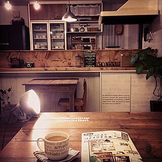 大好きな甘いコーヒーと/インテリア本と/おうちカフェ❤︎/間接照明のインテリア実例 - 2014-12-04 20:30:39