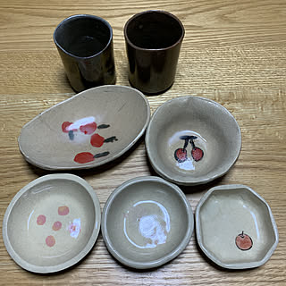 手作り食器/お気に入り/生徒さん作品/器/建売住宅のインテリア実例 - 2022-04-25 18:10:20