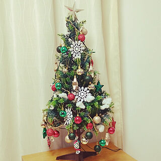 部屋全体/クリスマスツリー/クリスマス雑貨のインテリア実例 - 2021-12-05 11:26:07