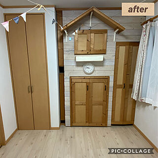 家の中の小屋の中/ベッドDIY/4段ベッド/家の中にある家/家の中の小屋...などのインテリア実例 - 2020-11-02 19:52:03