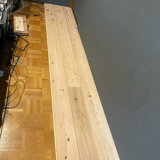 無垢材の床/DIY/部屋全体のインテリア実例 - 2021-01-25 23:07:57